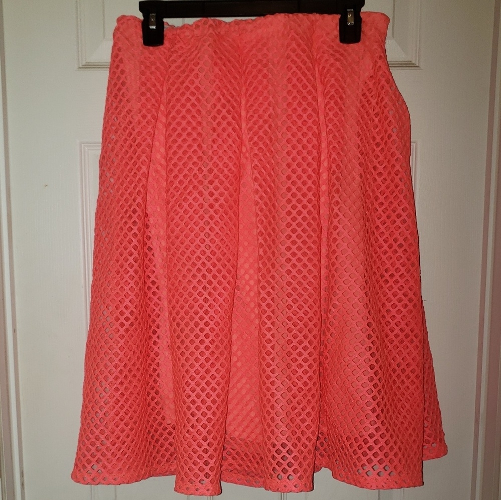Pink skirt